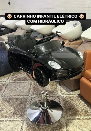Carrinho de corte de cabelo infantil