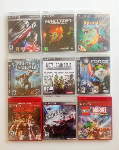 Jogos ps3 original - atenção na descrição - FAÇO OLX PAY!