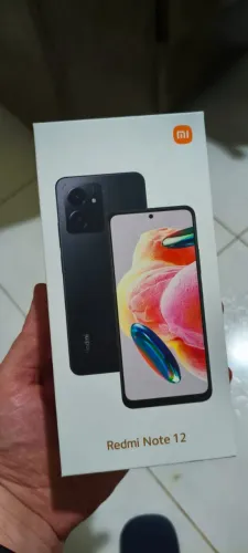 Xiaomi Redmi Note 12 128GB + 6GB RAM - Onyx Gray - Impecável na Caixa