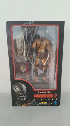 *** MT Predator 2 Stalker (Raro) Predador 3"75' (10cm) escala 1/18 na Caixa