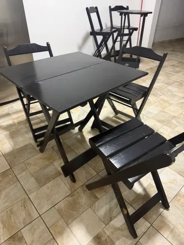 Mesa dobrável