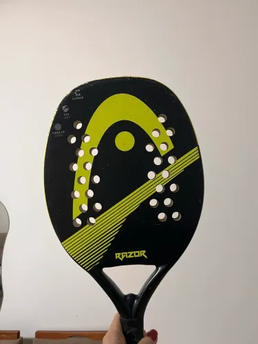RAQUETE BEACH TENNIS RAZOR + BOLSA DE BRINDE