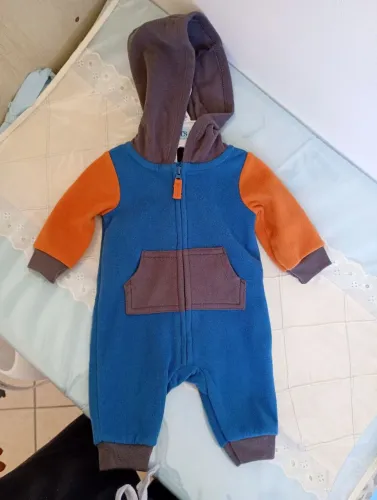 Macacão RN em fleece Carter's NOVO!