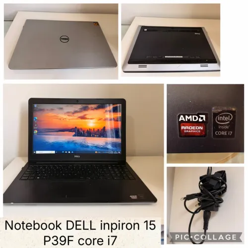 Notebook DELL inpiron 15 P39F core i7
