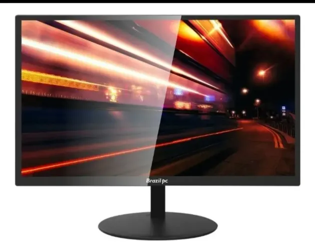 OPORTUNIDADE!! MONITOR LED 19" BRASIL PC HD PRETO