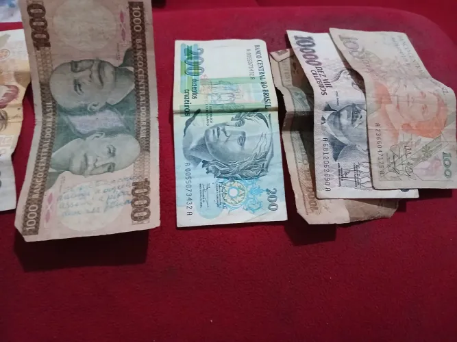 Notas antigas para colecionador. 35 notas