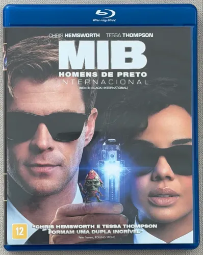 Blu-ray MIB Homens de Preto Internacional (original)