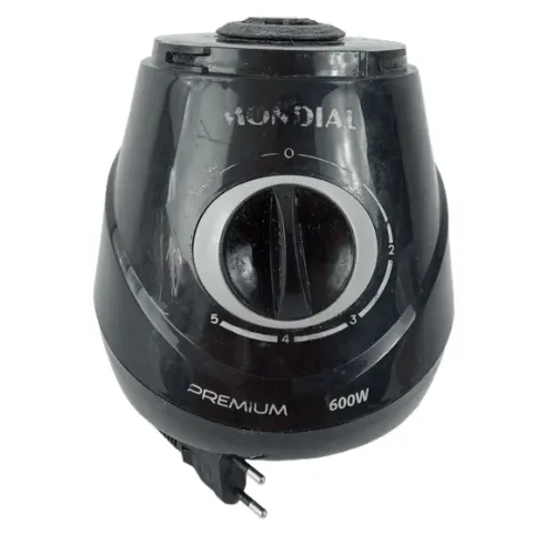 BASE COM MOTOR PARA LIQUIDIFICADOR MONDIAL PREMIUM 600W 110V FUNCIONANDO - USADO