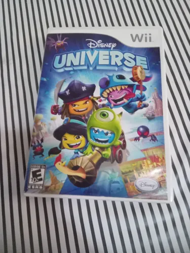 Jogo Nintendo Wii Disney Universe original mídia física