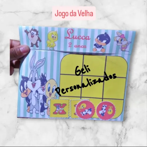 20 jogos da velha personalizado 