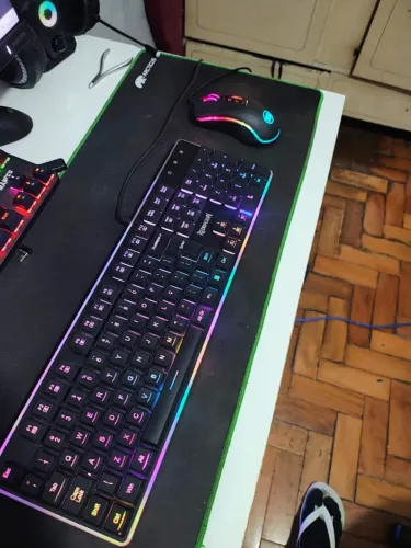 KIT RED DRAGON - TECLADO DYLUS 2 E MOUSE COBRA M711