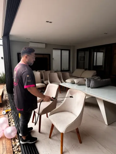 Limpeza profunda em sofás poltronas ///