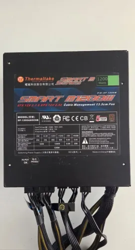 Fonte Thermaltake 1200W SMART Series SP-1200AH5CSB