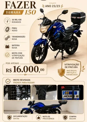 Vendo Fazer 150