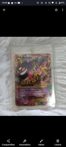 M Gengar-EX SECRETO 121/119 SP ORIGINAL
