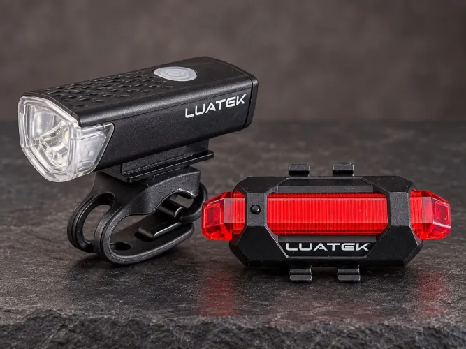 Kit de Luz Para Bicicleta Luatek LK-062