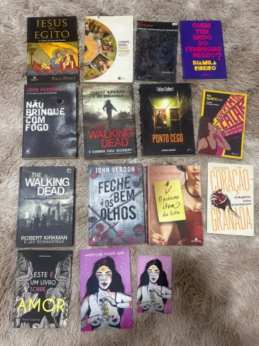 14 livros diversos