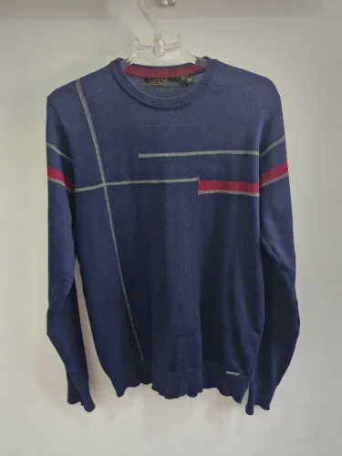 Sueter Sketch masculino - azul marinho - tamanho P