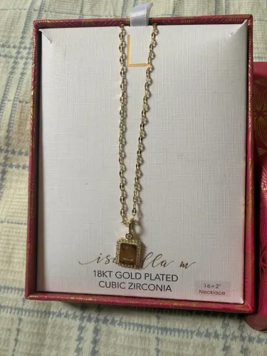 Colar semijoia revestido ouro 18k com inicial letra L