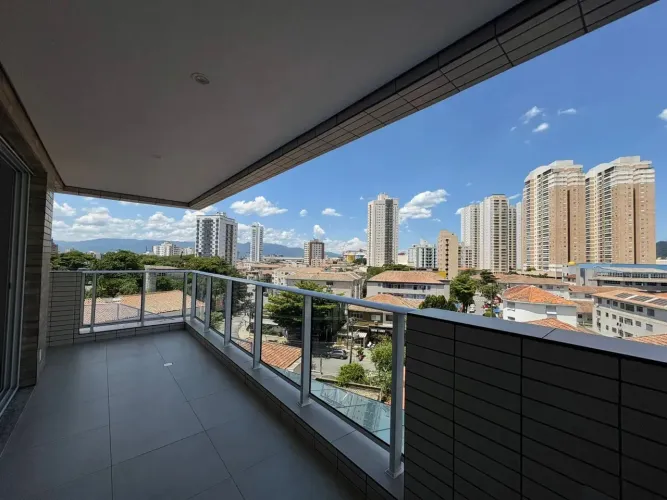 PONTA DA PRAIA - 86 m², 2 Quartos, 1 Suite, 1 Banheiro social, 1 vaga - Santos - SP