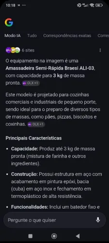 Amassadeira 3kg