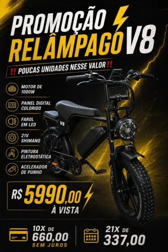 Bike elétrica v8