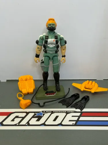 Gi Joe Wet Suit - 1986 comandos em ação