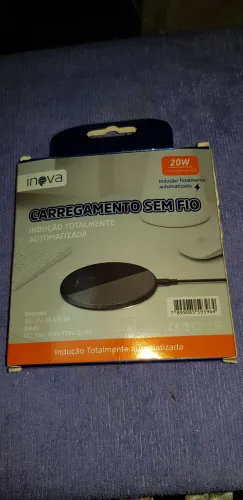Carregador por indução sem fio
