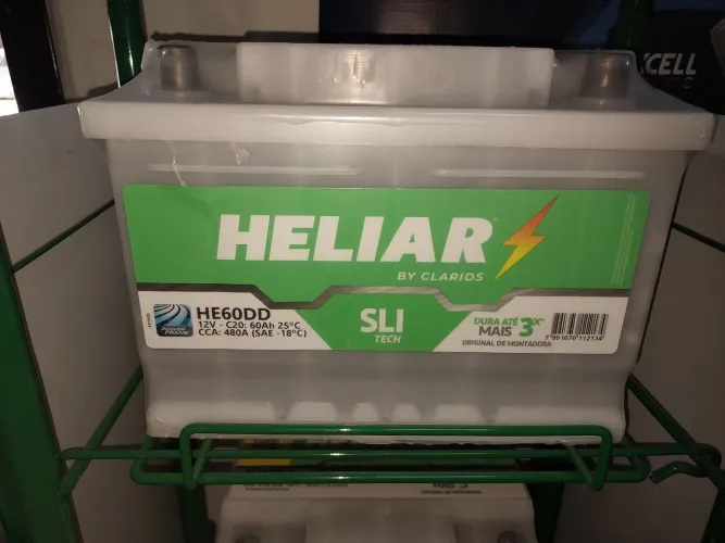 Bateria heliar  60ah 