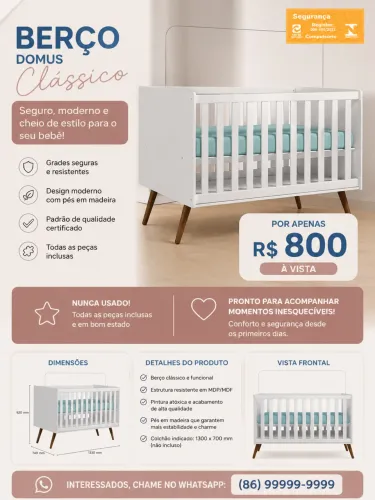 Berço Clássico