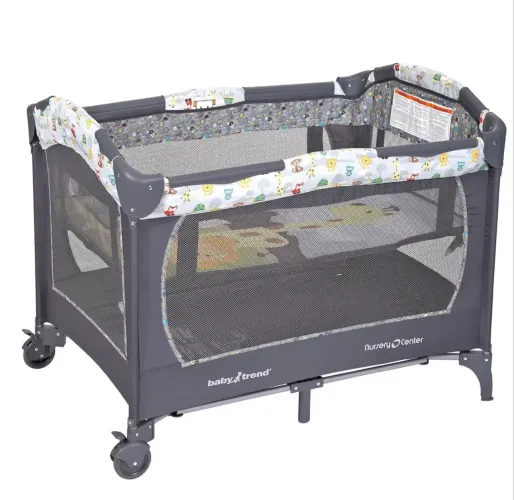 Berço Cercado Baby Trend Nursery Center Tanzania - Importado e Completo