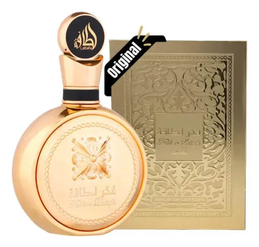 Perfume Árabe Lattafa Fakhar Gold Extrait Eau De Parfum 100m  Fakha Gold 100ml Eau De Parf