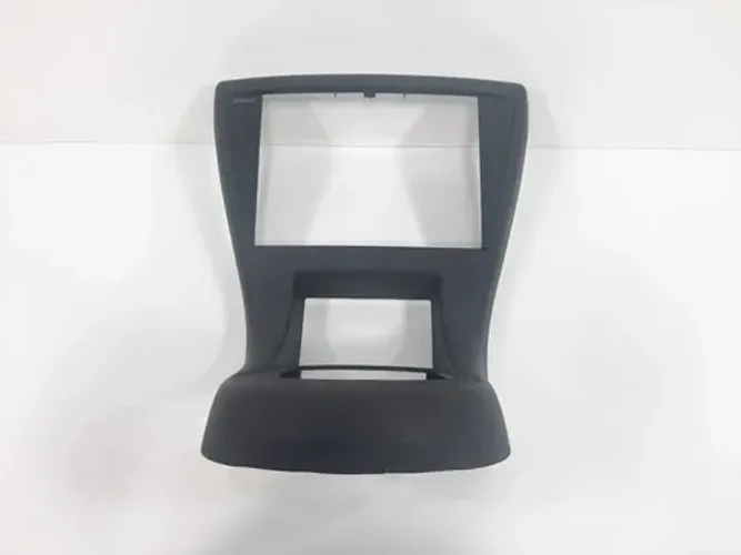 Moldura Multimídia Console C4 Pallas Hatch Vtr 2007 A 2013 Preto