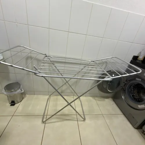 Varal De Chão Dobrável Mor Em Alumínio Com Abas