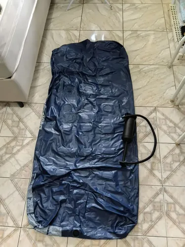 colchão inflável de solteiro com bomba