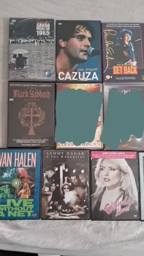 DVDs de shows musicais