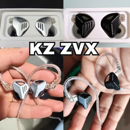 Fone KZ ZVX Som Flat natural - Retorno de Palco Profissional, Monitor de palco