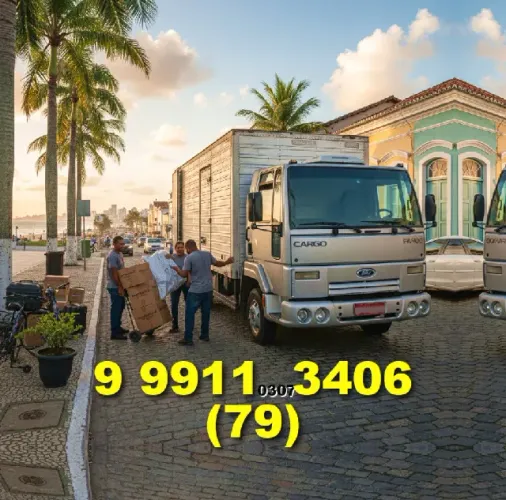 Frete/Transporte de Cargas p/ condomínios - Jonatas Aceito Pix