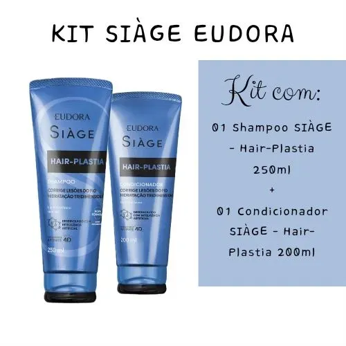 Kit Siàge Eudora Cabelo!!