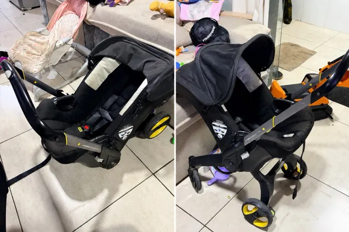 Carrinho que vira bebê conforto