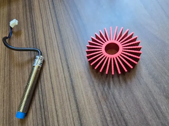 sensor indutivo + dissipador de calor motor para impressoras 3d voron kingroon ender 3 CR1
