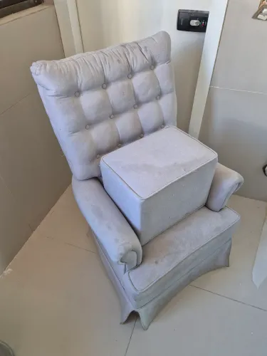 Cadeira poltrona amamentação de balanço 