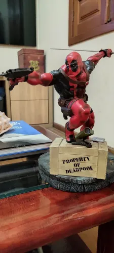 Deadpool Fine Art 1/6 - Kotobukiya (SEM O MINI DEADPOOL)
