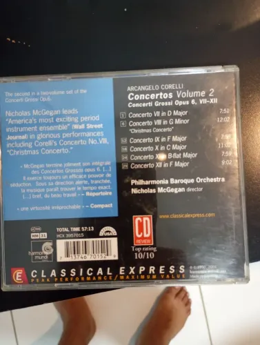 Concertos Op. 6 Corelli VII-XII
