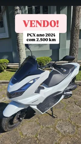 PCX 2024 com apenas 2.500 km