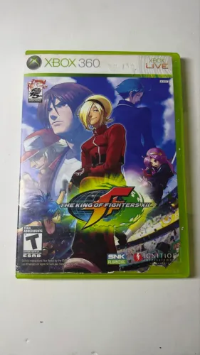 The King of Fighters XII Xbox 360 Original Completo Mídia Física