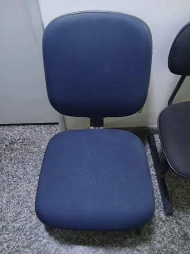 Cadeira escritório azul