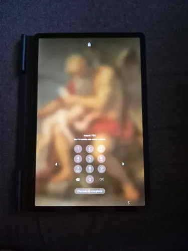 Samsung Tab S7 FE com Capa Slim Teclado Original Samsung