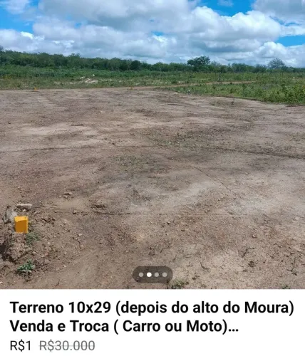 Terreno Caruaru alto do moura