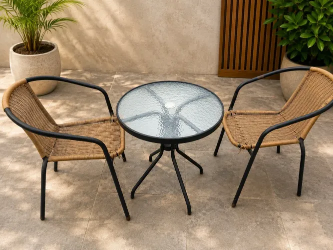 Mesa e cadeira